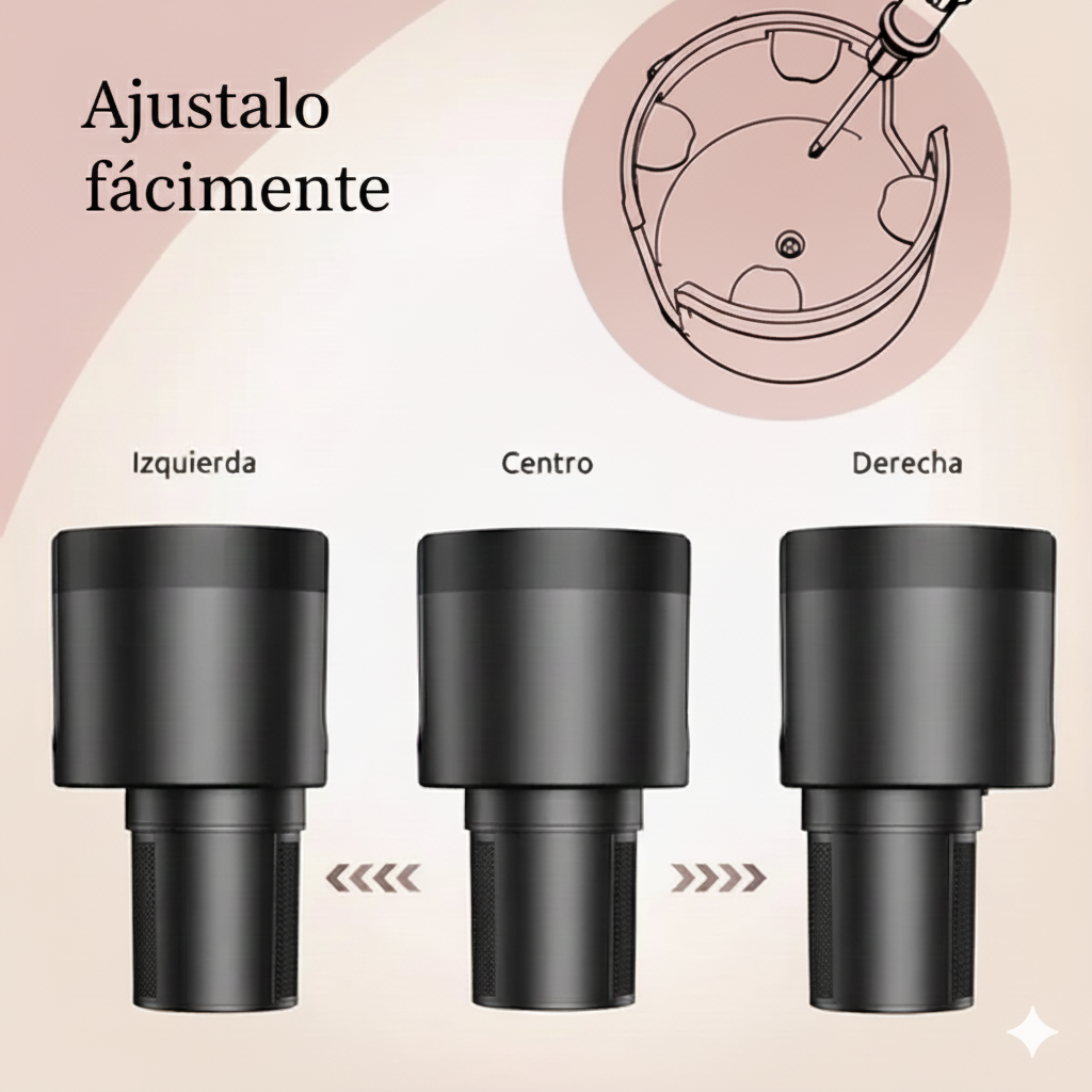 Expandí tu portavasos y lleva tu mate, termo o taza. + holder para el celular.